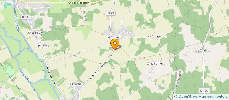 localisation de l'entreprise MONSIEUR FREDERIC TINARD à CHAZELLES