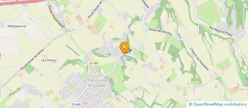 localisation de l'entreprise MONSIEUR FREDERIC TINET à CHATUZANGE-LE-GOUBET