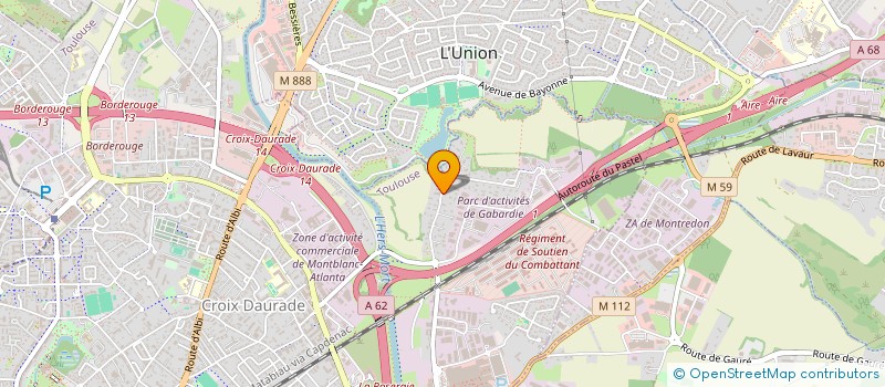 localisation de l'entreprise MONSIEUR FREDERIC TINTEROFF à TOULOUSE