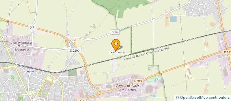 localisation de l'entreprise MONSIEUR FREDERIC TIRAND  LUCON