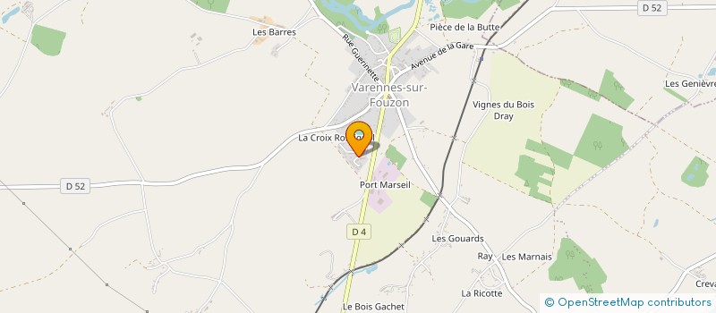 localisation de l'entreprise MONSIEUR FREDERIC TISSIER à VAL-FOUZON