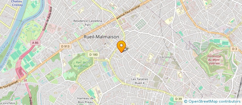 localisation de l'entreprise MONSIEUR FREDERIC TIXIER à RUEIL-MALMAISON