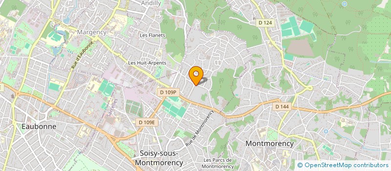 localisation de l'entreprise MONSIEUR FREDERIC TOMBRET  SOISY-SOUS-MONTMORENCY