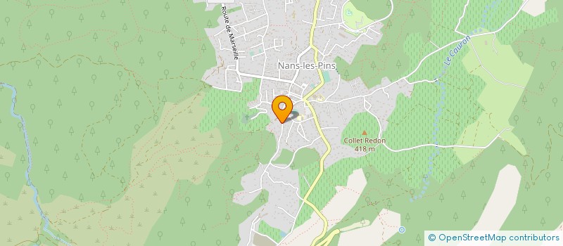 localisation de l'entreprise MONSIEUR FREDERIC TONISSI  NANS-LES-PINS