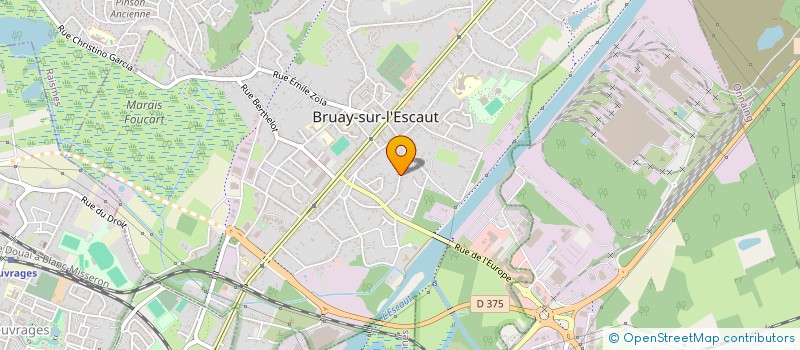localisation de l'entreprise MONSIEUR FREDERIC TOREL à BRUAY-SUR-L'ESCAUT