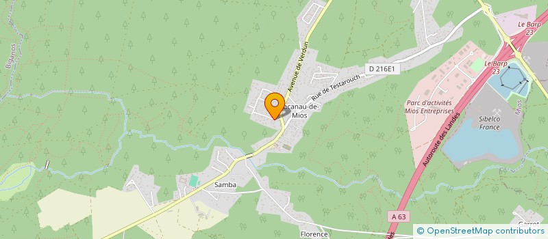 localisation de l'entreprise MONSIEUR FREDERIC TORRA  MIOS