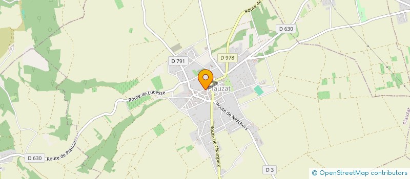 localisation de l'entreprise MONSIEUR FREDERIC TORRENT  PLAUZAT