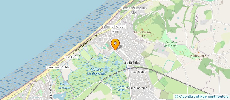 localisation de l'entreprise MONSIEUR FREDERIC TORRES à BLONVILLE-SUR-MER