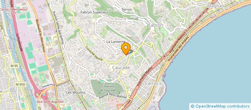 localisation de l'entreprise MONSIEUR FREDERIC TORRES à NICE