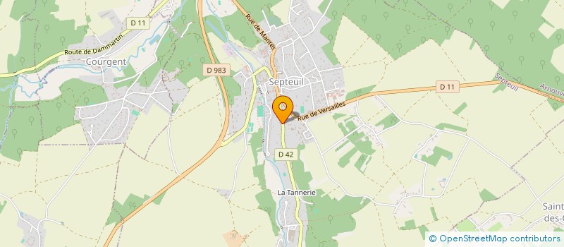 localisation de l'entreprise MONSIEUR FREDERIC TORRES  SEPTEUIL