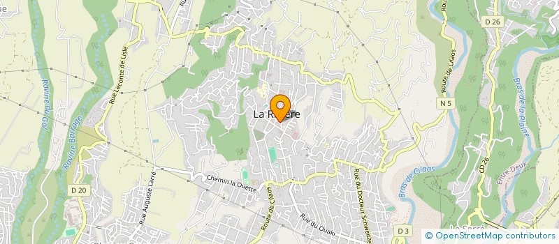 localisation de l'entreprise MONSIEUR FREDERIC TOSSEM  SAINT-LOUIS