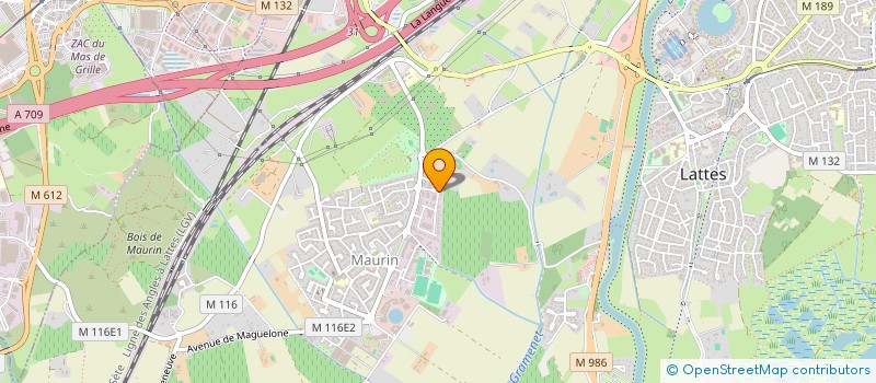 localisation de l'entreprise MONSIEUR FREDERIC TOST à LATTES