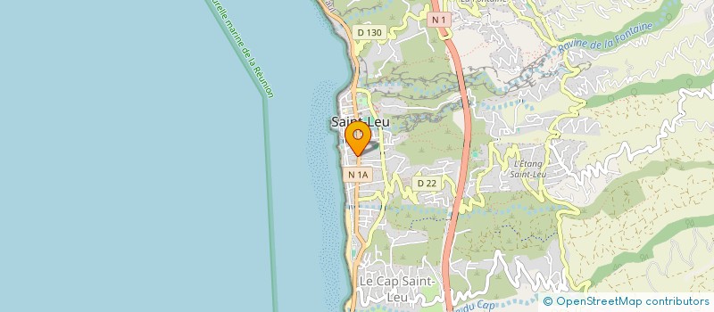 localisation de l'entreprise MONSIEUR FREDERIC TOUPET  SAINT-PAUL