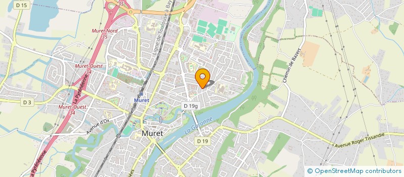 localisation de l'entreprise MONSIEUR FREDERIC TOURNIER  EAUNES