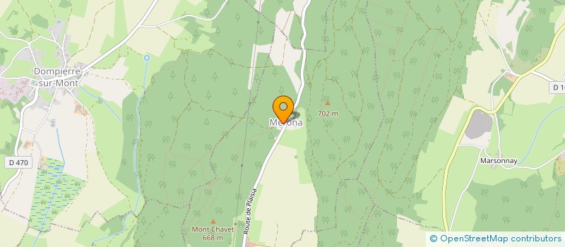 localisation de l'entreprise MONSIEUR FREDERIC TOURNIER  PIMORIN