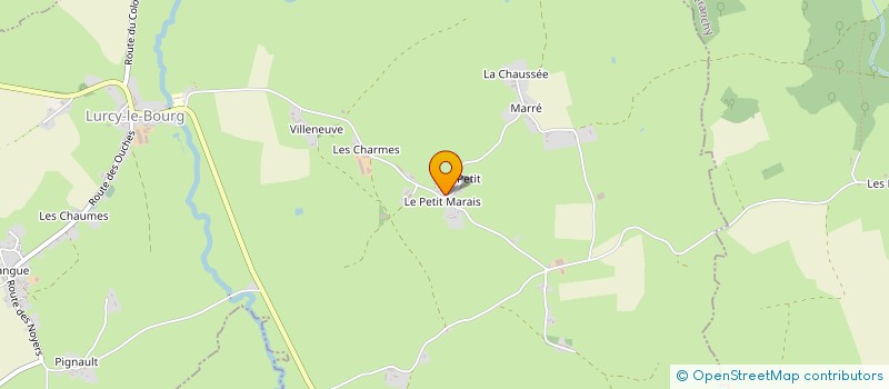 localisation de l'entreprise MONSIEUR FREDERIC TOUSSAINT à LURCY-LE-BOURG