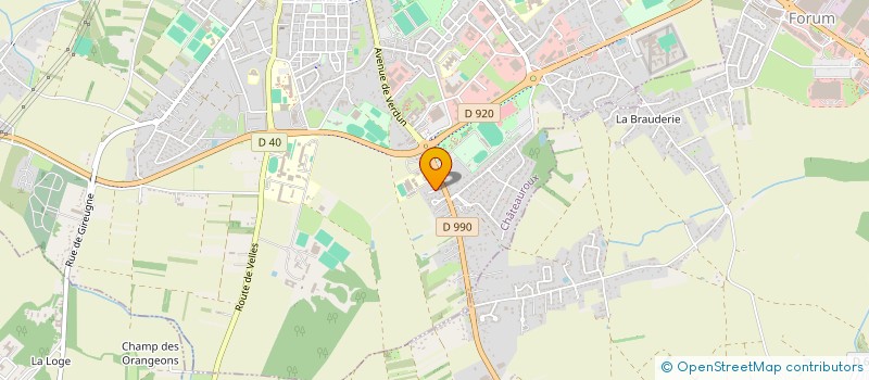 localisation de l'entreprise MONSIEUR FREDERIC TRAMESON à CHATEAUROUX