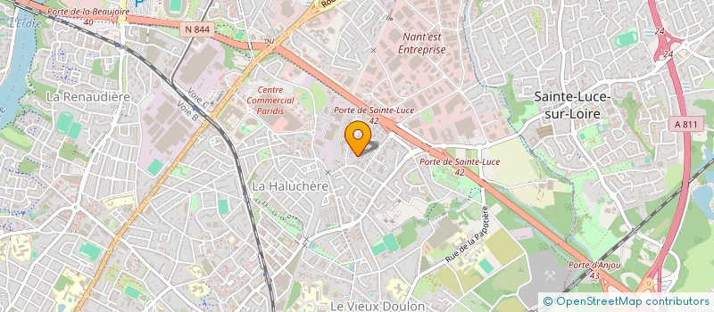 localisation de l'entreprise MONSIEUR FREDERIC TREMBLAIS à NANTES