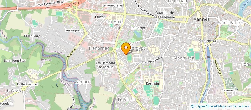 localisation de l'entreprise MONSIEUR FREDERIC TREMELO à VANNES