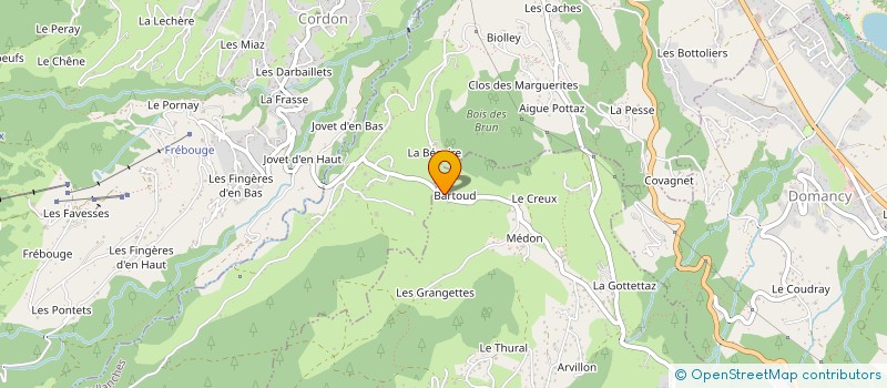 localisation de l'entreprise MONSIEUR FREDERIC TRESONNE  COMBLOUX