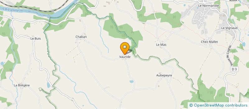 localisation de l'entreprise MONSIEUR FREDERIC TRICARD à COGNAC-LA-FORET