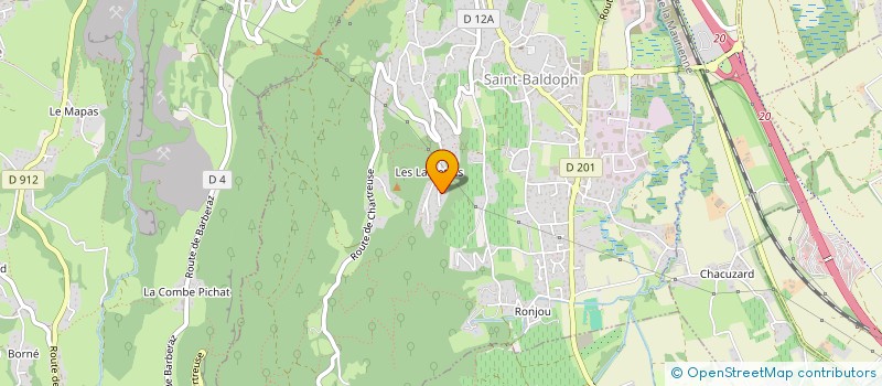 localisation de l'entreprise MONSIEUR FREDERIC TRIOLO  SAINT-MARTIN-D'HERES