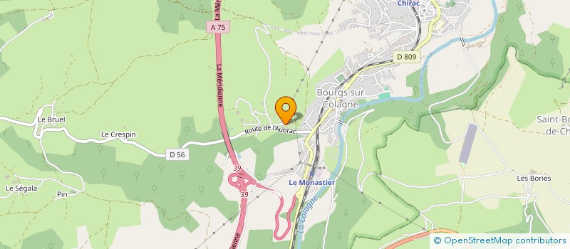 localisation de l'entreprise MONSIEUR FREDERIC TRIPICCHIO  BOURGS SUR COLAGNE