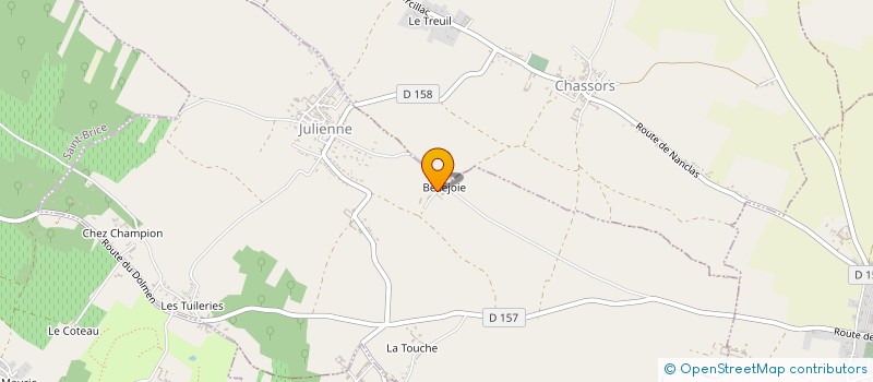 localisation de l'entreprise MONSIEUR FREDERIC TURBE à JULIENNE