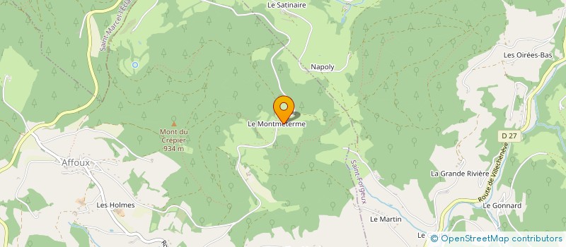 localisation de l'entreprise MONSIEUR FREDERIC TURULL  VALSONNE