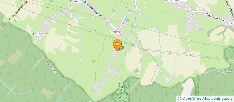 localisation de l'entreprise MONSIEUR FREDERIC VAILLE  OBIES