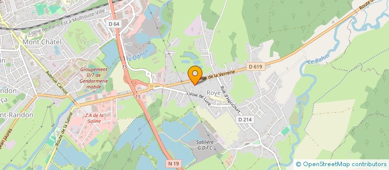 localisation de l'entreprise MONSIEUR FREDERIC VALDER  ROYE