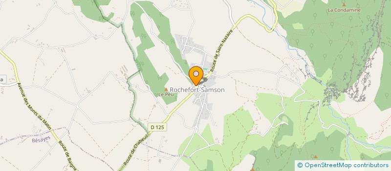 localisation de l'entreprise MONSIEUR FREDERIC VALETTE  ROCHEFORT-SAMSON