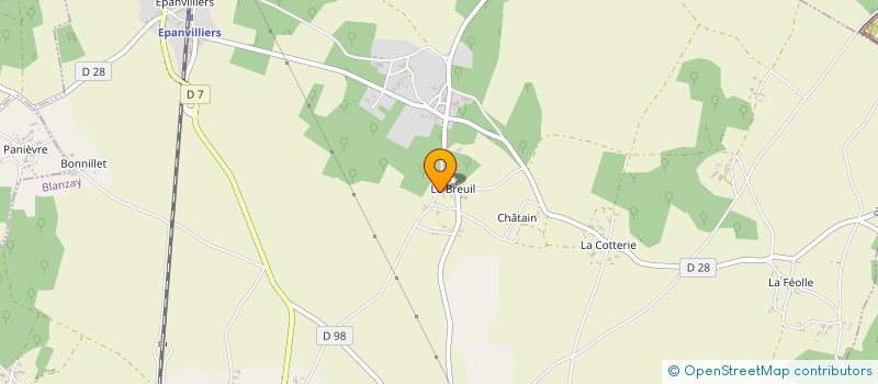 localisation de l'entreprise MONSIEUR FREDERIC VALETTE  BLANZAY