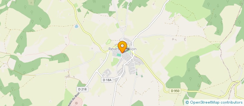 localisation de l'entreprise MONSIEUR FREDERIC VALETTI à REVEST-DU-BION