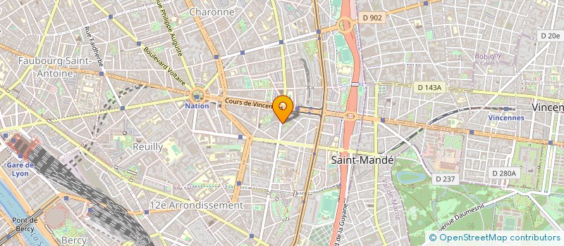 localisation de l'entreprise MONSIEUR FREDERIC VALFIN à PARIS