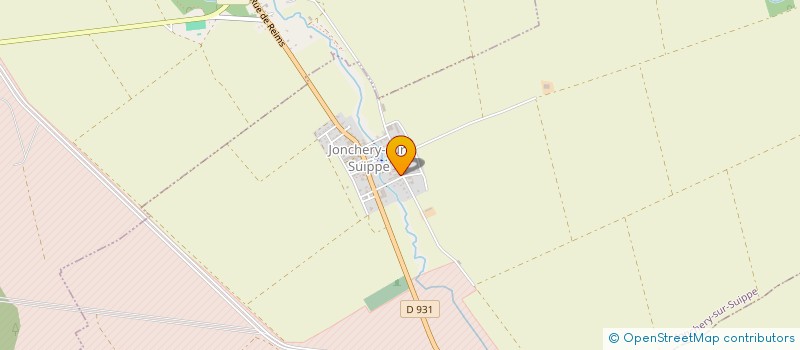 localisation de l'entreprise MONSIEUR FREDERIC VALLET  JONCHERY-SUR-SUIPPE