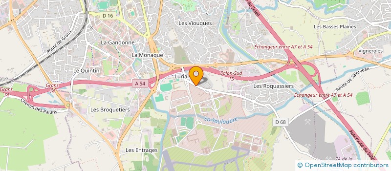 localisation de l'entreprise MONSIEUR FREDERIC VALLINI à SALON-DE-PROVENCE