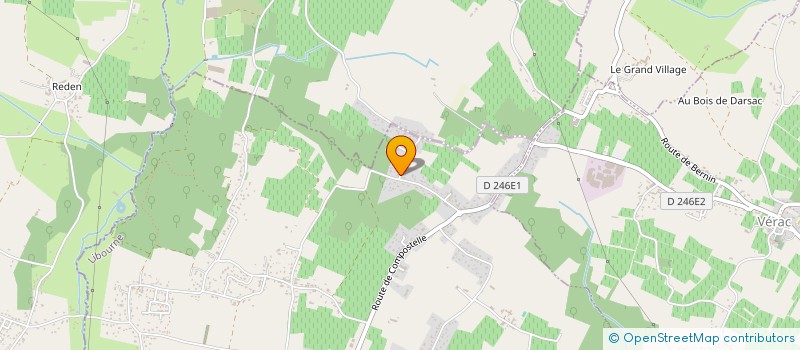 localisation de l'entreprise MONSIEUR FREDERIC VALLOGNES  LA LANDE-DE-FRONSAC