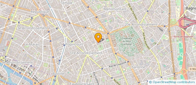 localisation de l'entreprise MONSIEUR FREDERIC VAMER  PARIS