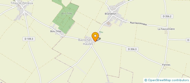localisation de l'entreprise MONSIEUR FREDERIC VANDERSCHUEREN à BAZOCHES-LES-HAUTES