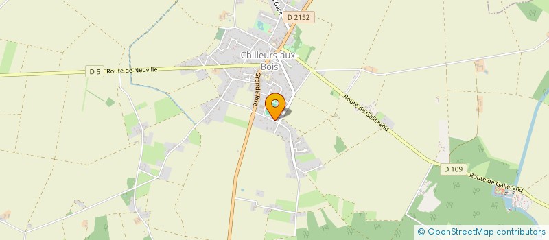 localisation de l'entreprise MONSIEUR FREDERIC VANLAUWE à CHILLEURS-AUX-BOIS