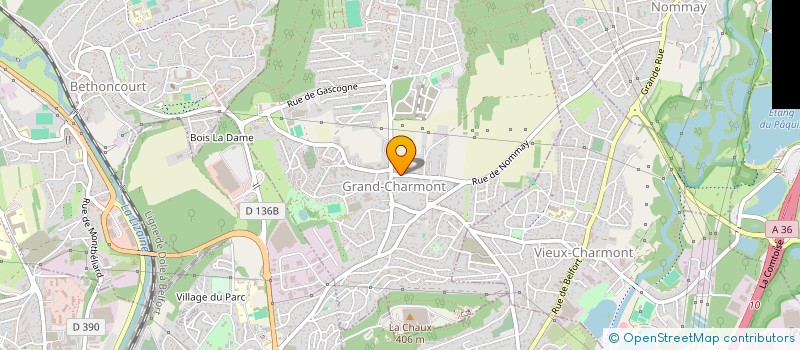 localisation de l'entreprise MONSIEUR FREDERIC VASSEUR  GRAND-CHARMONT