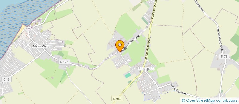 localisation de l'entreprise MONSIEUR FREDERIC VAUDEMONT  FLOCQUES