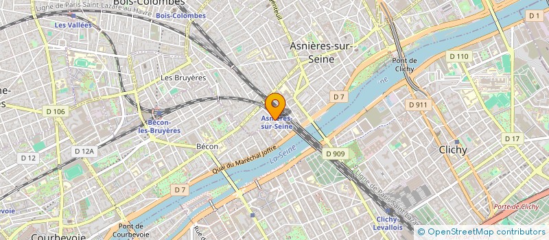 localisation de l'entreprise MONSIEUR FREDERIC VAUTH  ASNIERES-SUR-SEINE