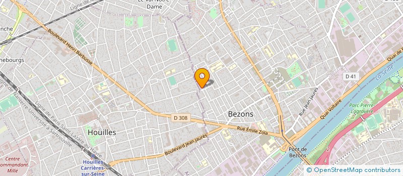 localisation de l'entreprise MONSIEUR FREDERIC VAZ VIEIRA à BEZONS