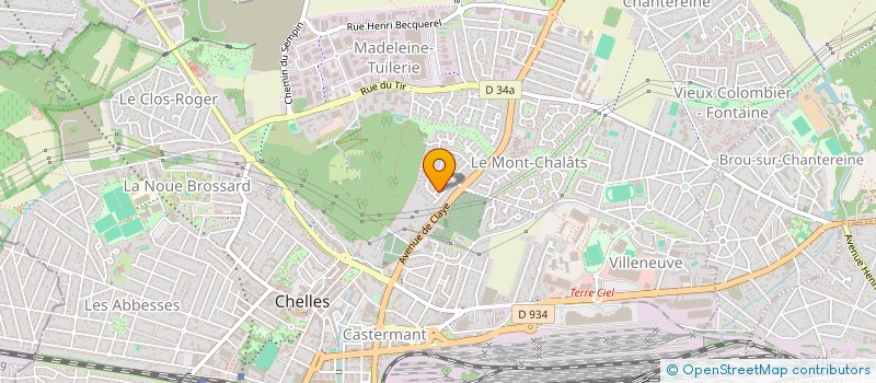 localisation de l'entreprise MONSIEUR FREDERIC VECTOL  CHELLES