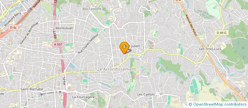 localisation de l'entreprise MONSIEUR FREDERIC VEIRANO  ALLAUCH