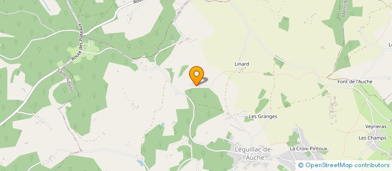 localisation de l'entreprise MONSIEUR FREDERIC VENOU-MOULLES  LEGUILLAC DE L AUCHE