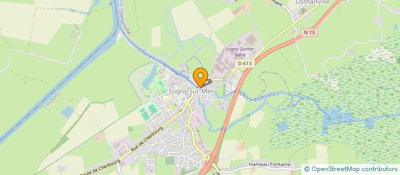 localisation de l'entreprise MONSIEUR FREDERIC VENTURI  ISIGNY-SUR-MER