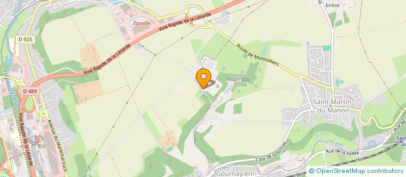 localisation de l'entreprise MONSIEUR FREDERIC VERDIER  SAINT-MARTIN-DU-MANOIR
